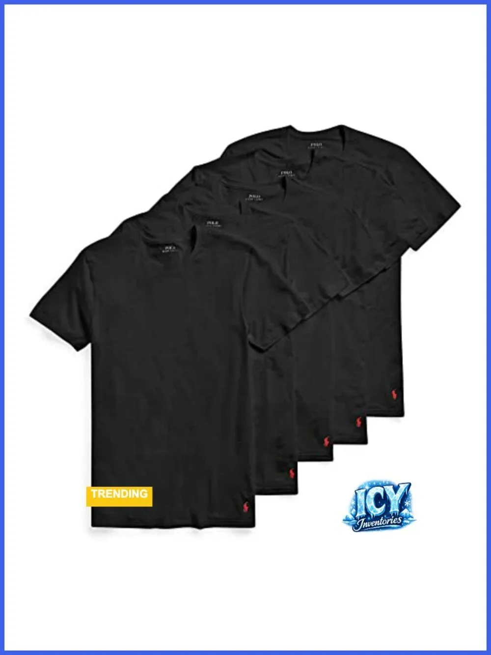 5 Pack Cotton Classic Crews Undershirts Short Sleeve Crew Neck